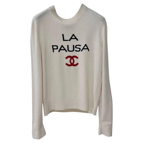 la pausa chanel sweater price|Chanel 2019 La Pausa Sweater w/ Tag.